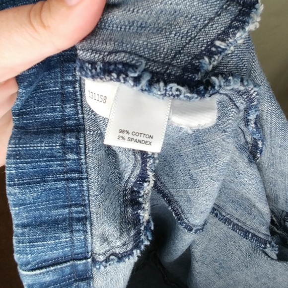 Ann Taylor Loft Petites Denim Jean Jacket Size 4P - Picture 4 of 6